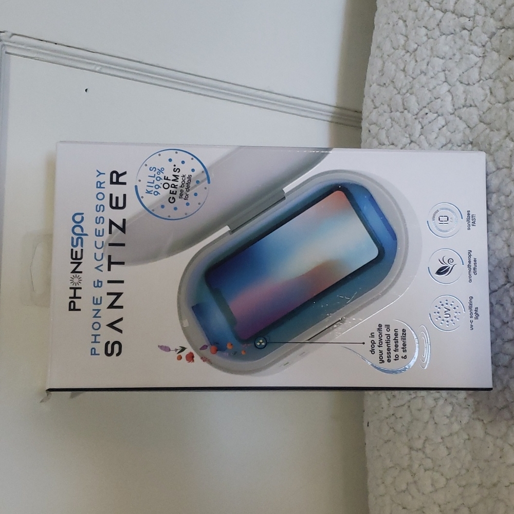New Tzumi Phonespa - Phone & Accessories Sanitizer
